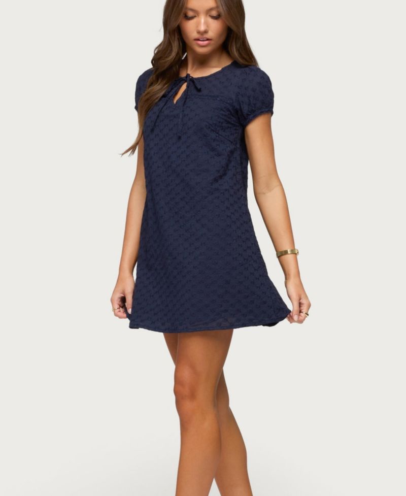 Women's Mariella Lacey Eyelet Mini Dress