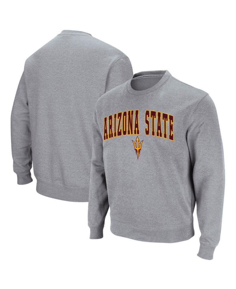 Men's Arizona State Sun Devils Arch & Logo Pullover Sweatshirt