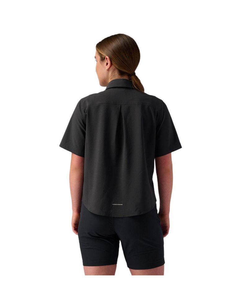 Women's Slickrock Short-Sleeve Button-Up Jersey Mountain Bike Top