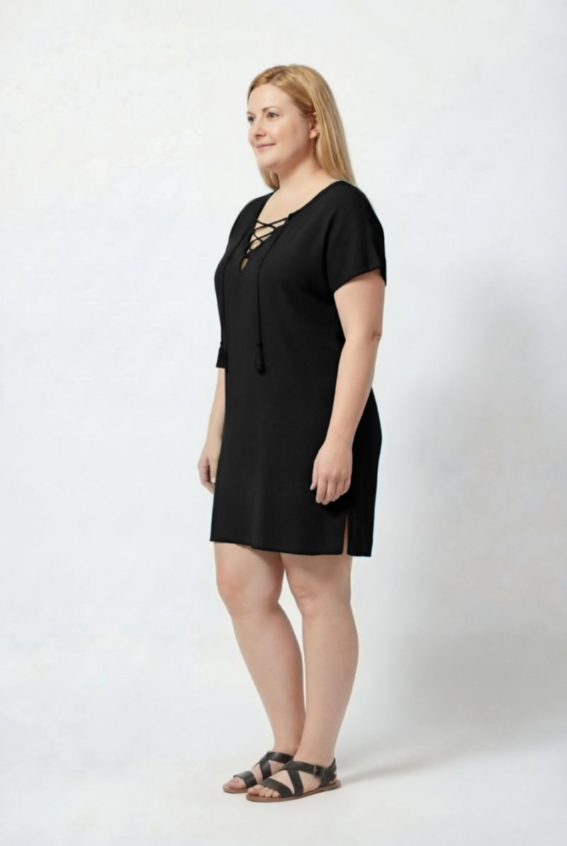 Women's Esme Lace Up Cover Up Dress