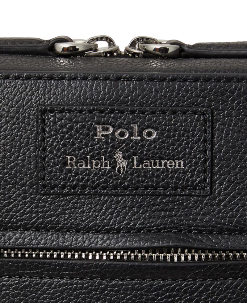 Men's Pebbled Leather Crossbody Bag