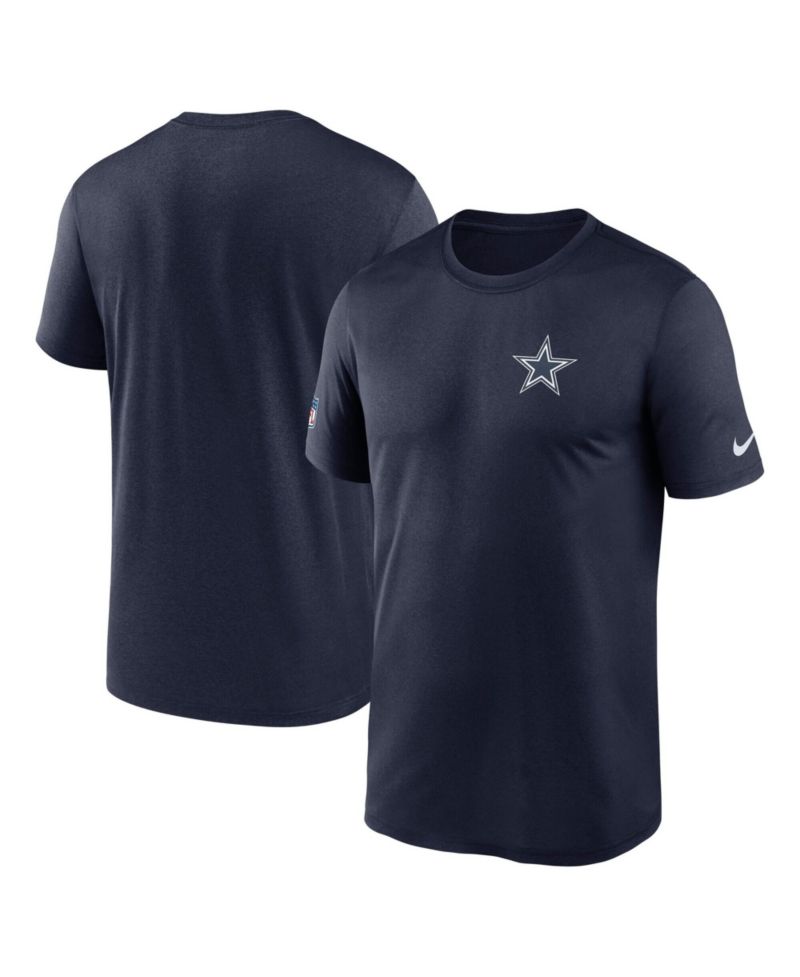 Men's Navy Dallas Cowboys Sideline Legend Small Logo Dri-FIT T-Shirt