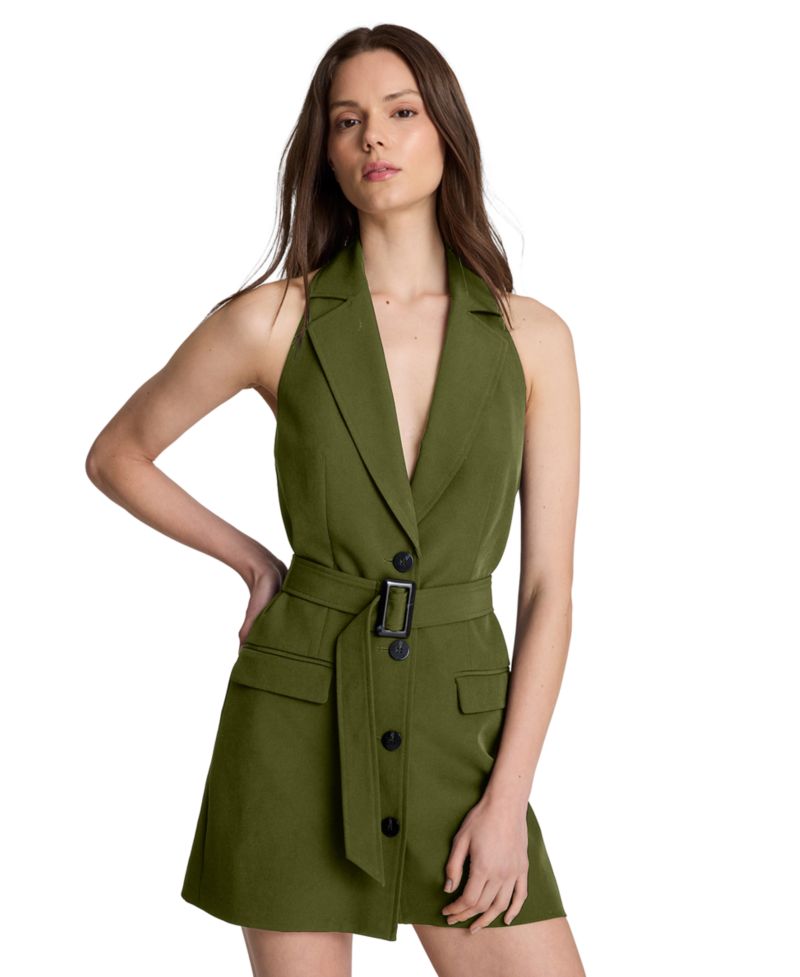 Women's Halter Neck Suit Dress