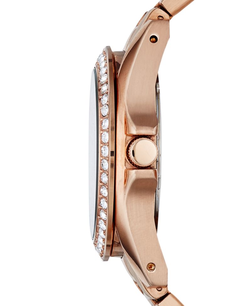 Women's Riley Rose Gold Plated Stainless Steel Bracelet Watch 38mm