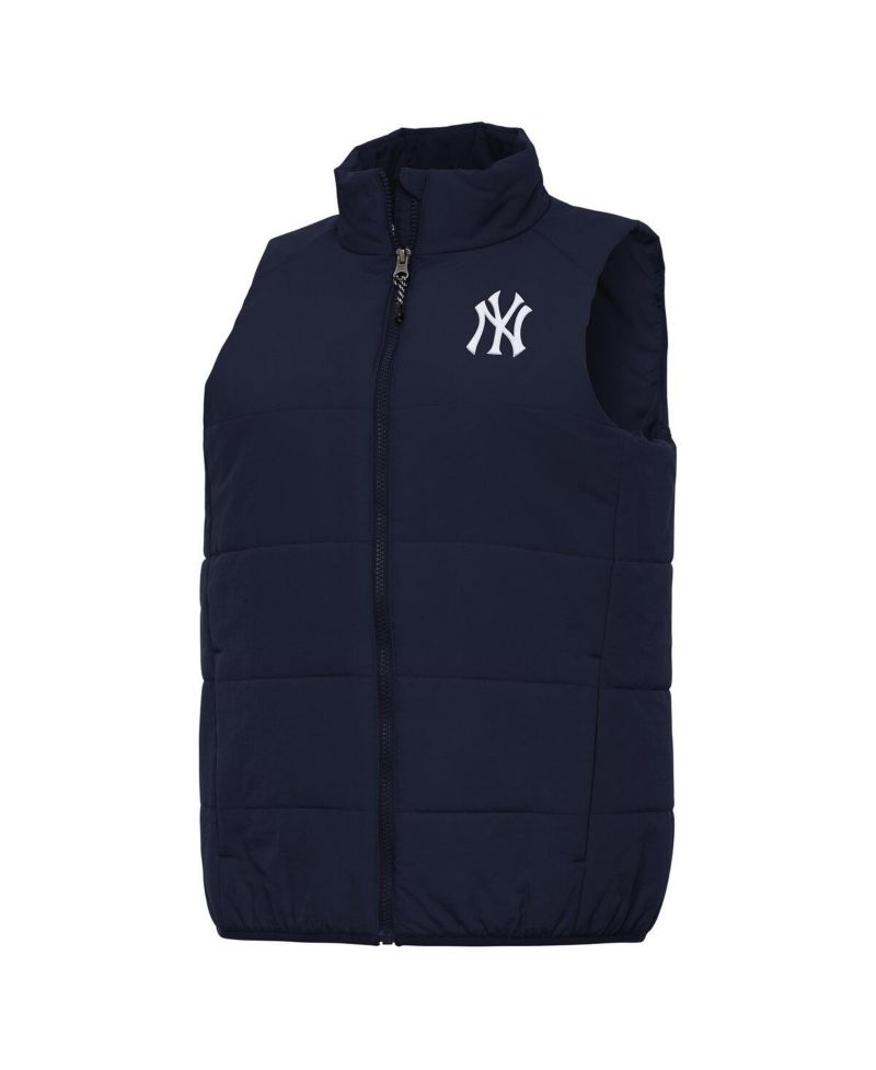 Women's Navy New York Yankees Experience Full-Zip Vest