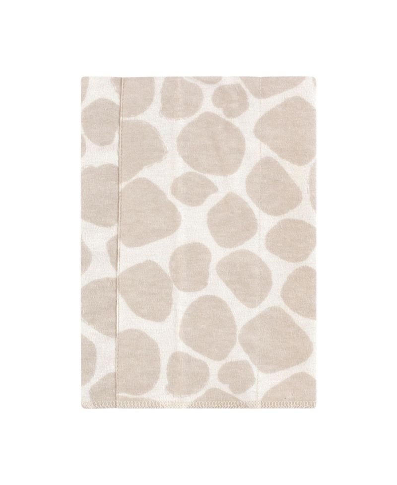 Cotton Flannel Burp Cloths 7-Pack, Giraffe