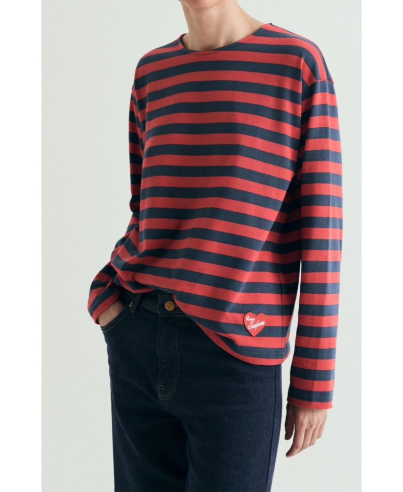 Women's Striped T-shirt Patch
