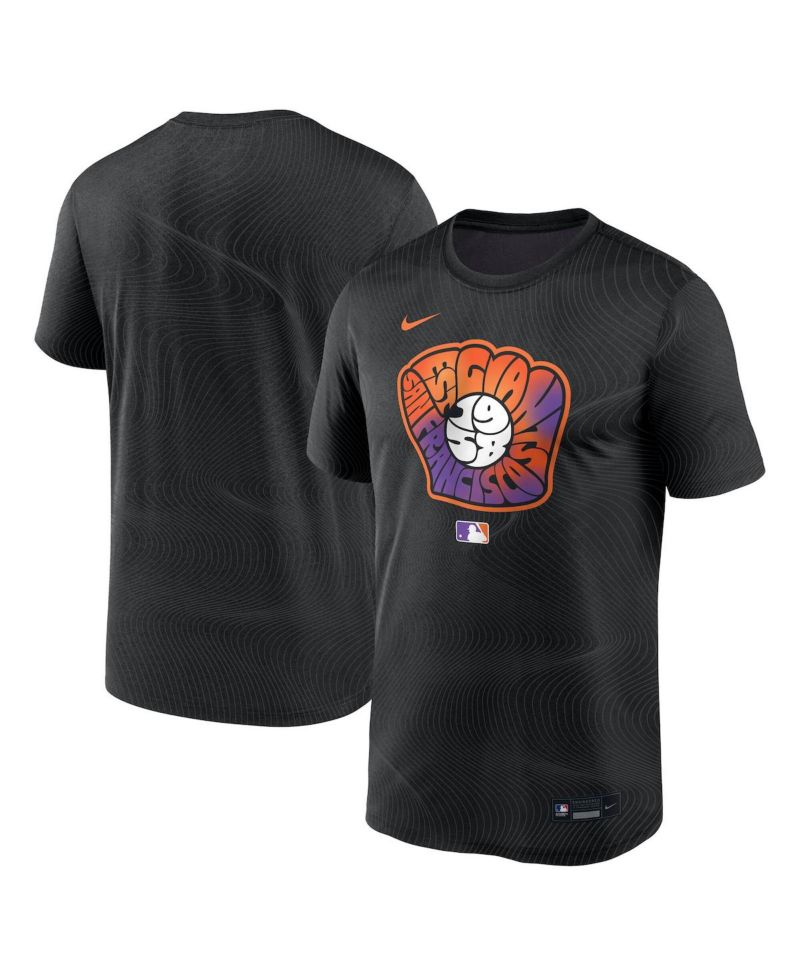 Men's Black San Francisco Giants 2025 City Connect Authentic Collection Legend Performance T-Shirt