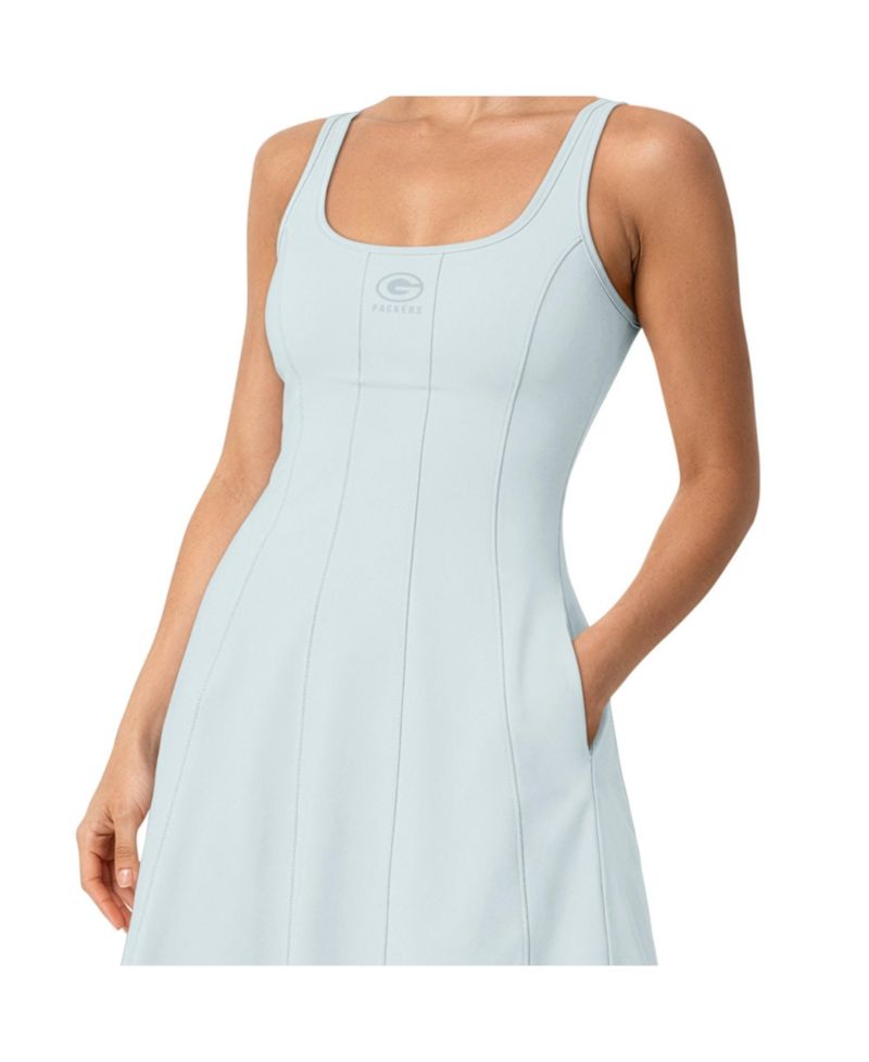 Women's Mint Green Bay Packers Pastels Dress
