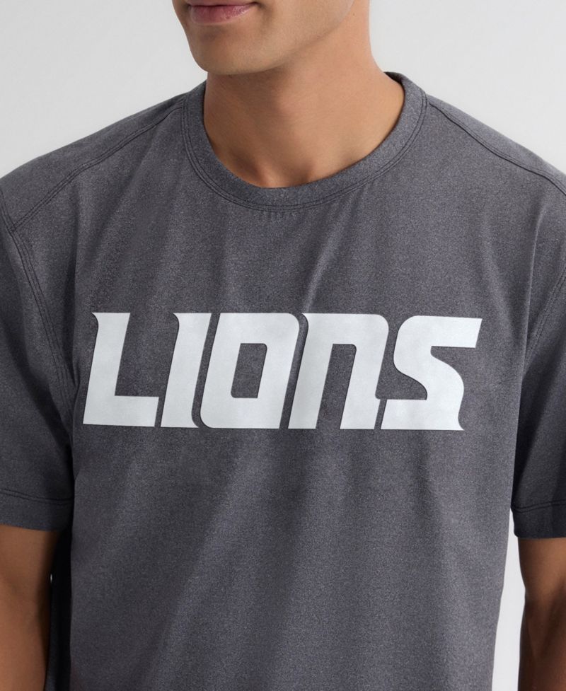 Men's Charcoal Detroit Lions Clutch T-Shirt