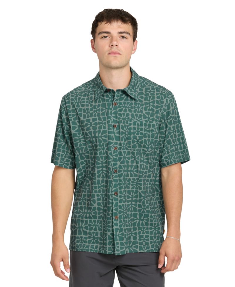 Quiksilver Men's Coral Sea Short-Sleeve Shirt