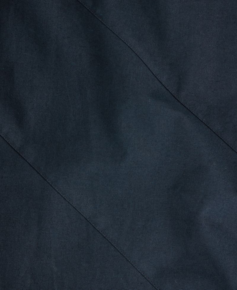 Women's Linen-Blend Diagonal Seam Midi Dress