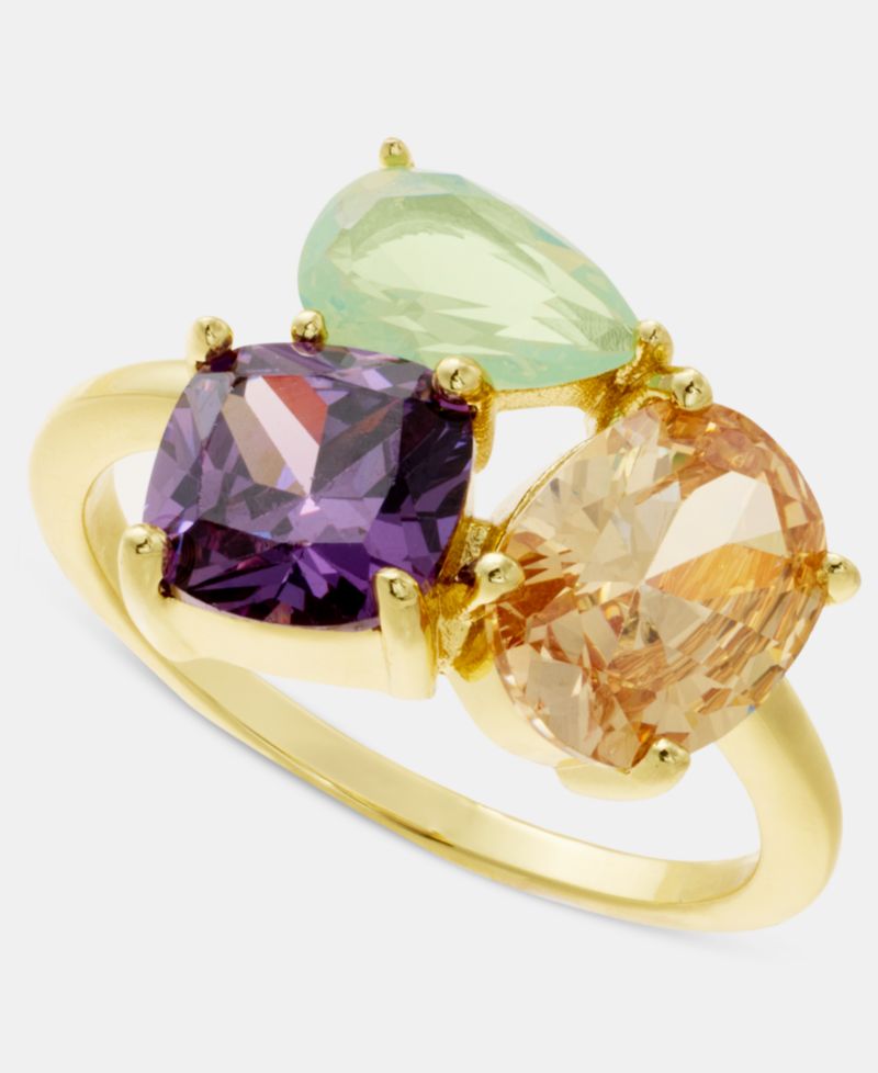 Multi-Stone Cubic Zirconia Ring