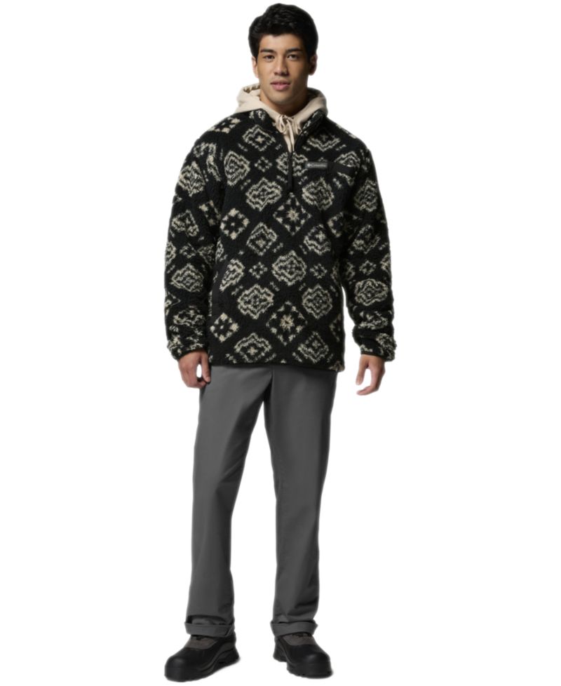 Men's Rugged Ridge High Pile Half Zip Jacket