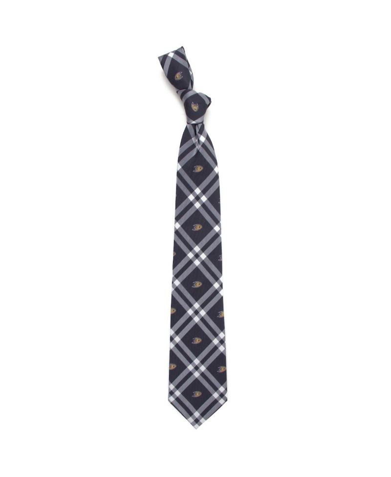 Men's Black Anaheim Ducks Rhodes Tie