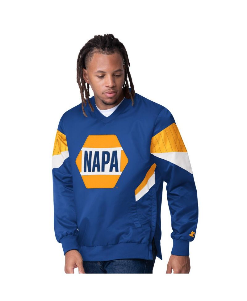 Men's Royal Chase Elliott Napa Striker I V-Neck Pullover Jacket