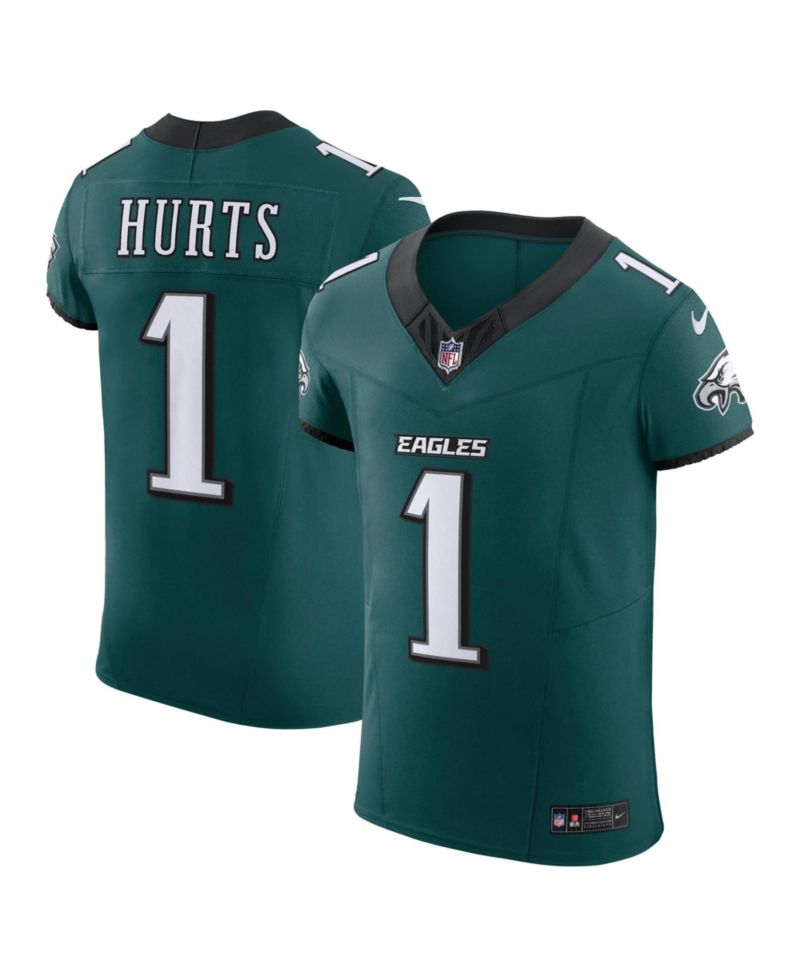 Men's Jalen Hurts Midnight Green Philadelphia Eagles Team Vapor F.U.S.E. Elite Jersey