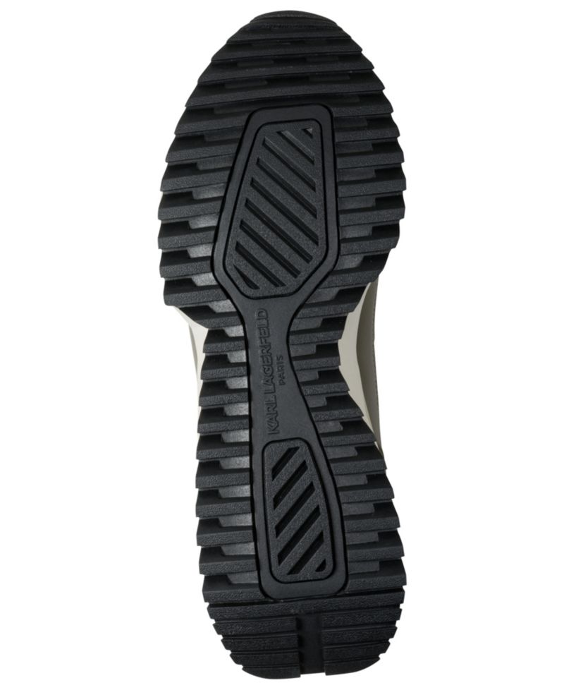 Karl Lagerfeld Men's Clovis Mixed-Media Lace-Up Runner Sneakers