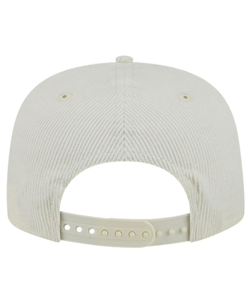 Men's White Atlanta United FC Throwback Corduroy Golfer Adjustable Hat