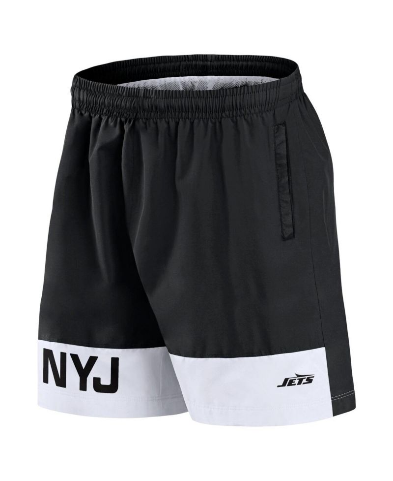 Men's Black New York Jets Elements Shorts