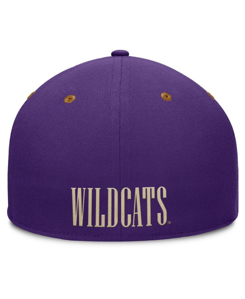 Men's Purple/Brown Kansas State Wildcats NoBo Fitted Hat