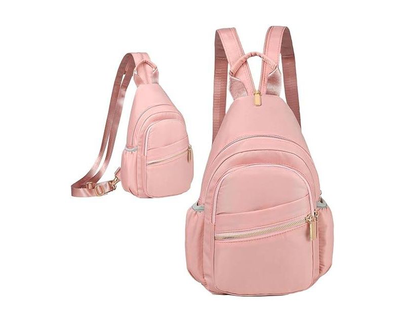 Small Crossbody Sling Bag for Women, Mini Backpack Sling Backpack Convertible, Chest Bag for Hiking Daypack
