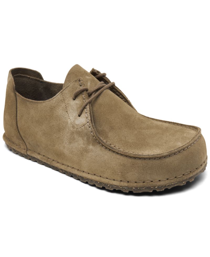 Men's Utti Lace Suede Leather Casual Sneakers from Finish Line
