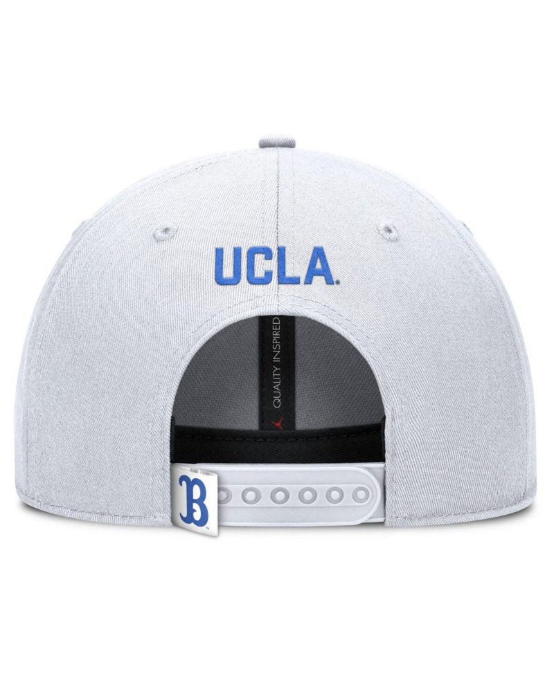 Men's White UCLA Bruins 2025 On-Field Rise Performance Adjustable Hat