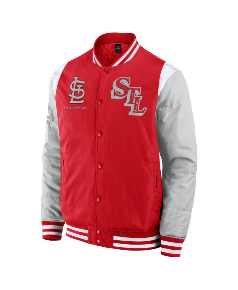 Men's Red St. Louis Cardinals Elements Elite Full-Snap Jacket