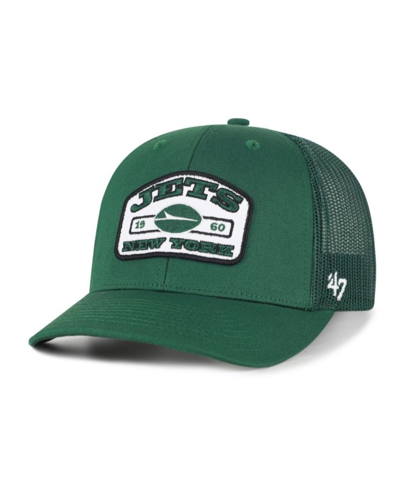 Men's '47 Green New York Jets Roadway Adjustable Trucker Hat