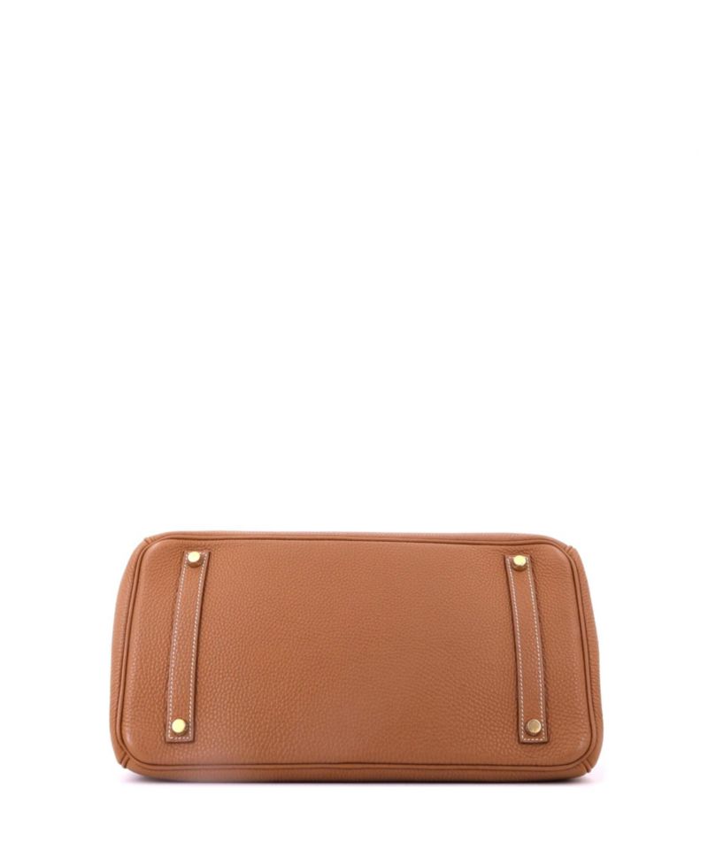Birkin 35 Handbag Brown Togo with Gold Hardware