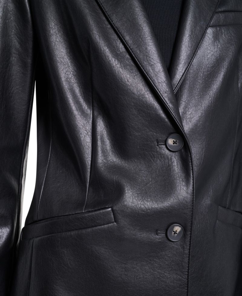 Women's Laydown Collar Single-Breasted Blazer