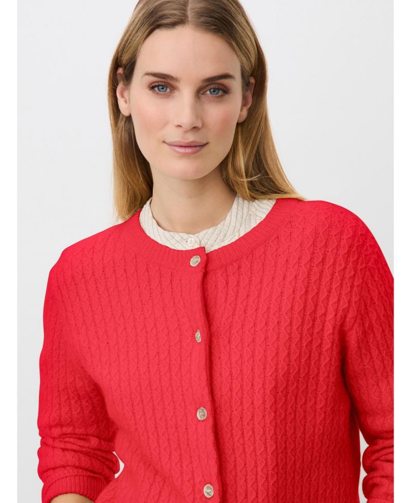 Women's MaLeryntha Cable-Knit Button-Front Cardigan