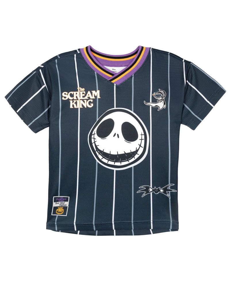 Toy Story Boy's Mickey Mouse Jack Skellington Athletic T-Shirt