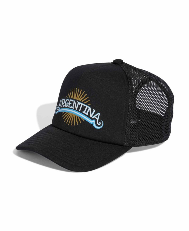 Men's and Women's Black Argentina National Team Trucker Adjustable Hat