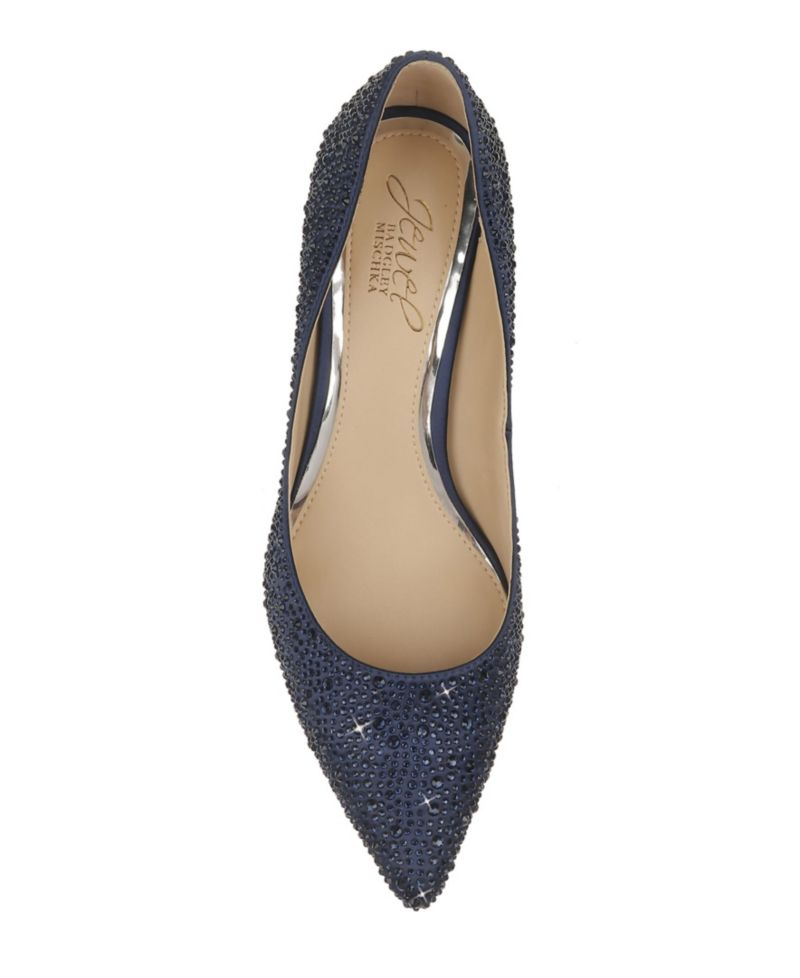 Women's Frenchie Kitten Heel Evening Pumps