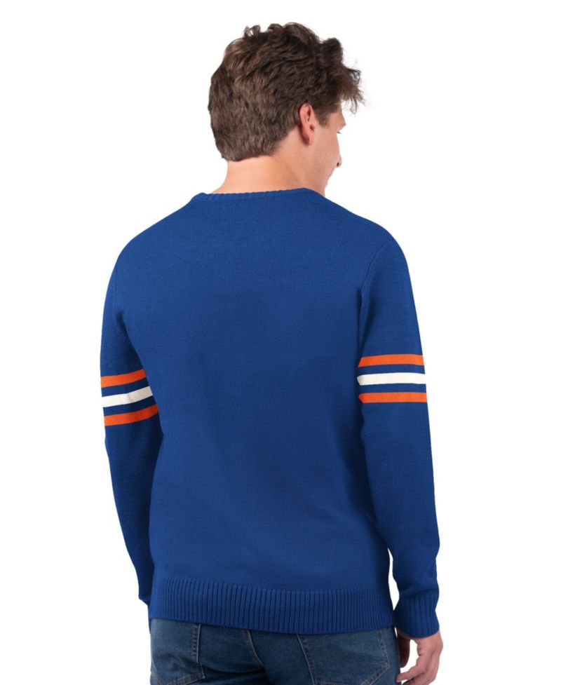 Men's Royal Denver Broncos Player Sweater