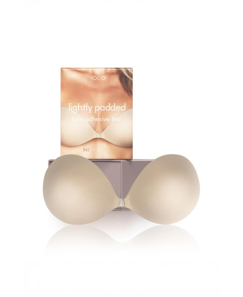 Women's Lightly Padded Luxe Adhesive Backless, Strapless Reusable Bra
