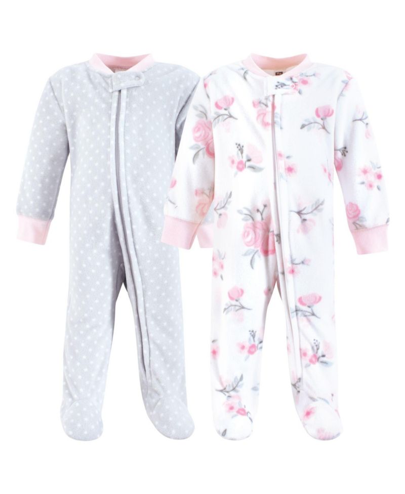 Baby Girls Hudson Fleece Sleep and Play