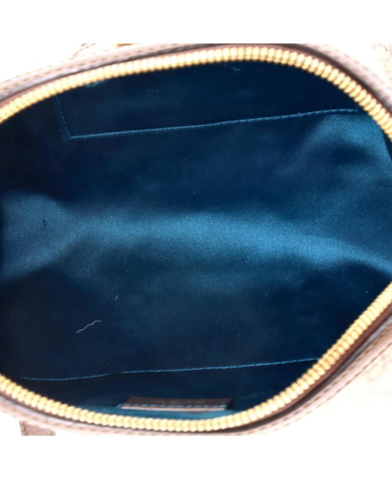 Small Ophidia Dome Shoulder Bag GG Coated Canvas