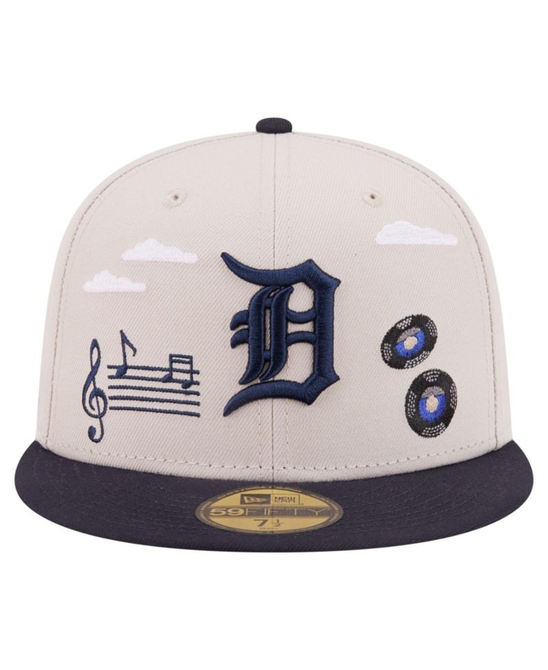Men's Khaki Detroit Tigers City Icon 59FIFTY Fitted Hat