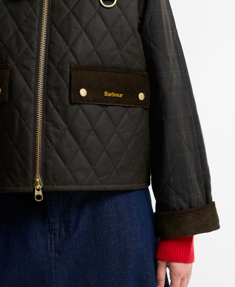 Women's Tartan Icon Wax Quilt Jacket