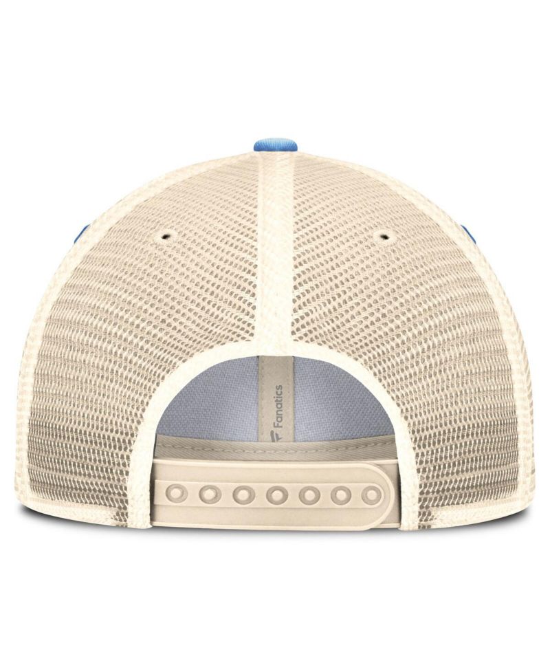 Men's Blue Detroit Lions Team Patch Adjustable Hat