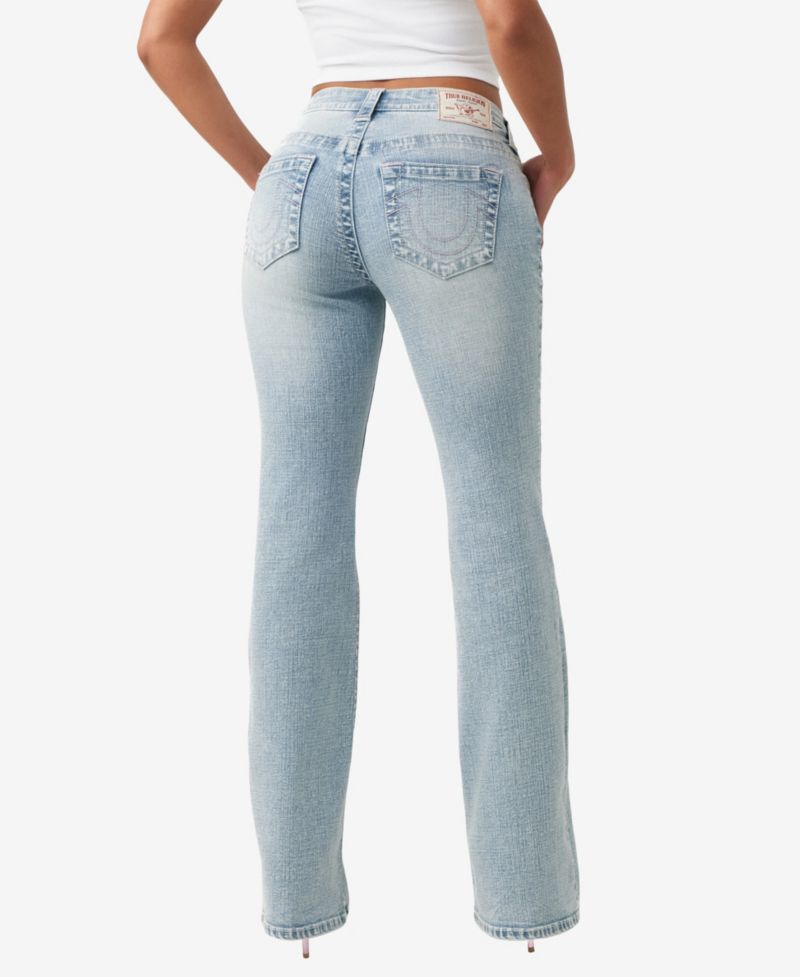 Женские джинсы Becca Bootcut со средней посадкой и логотипом Arch Bootcut