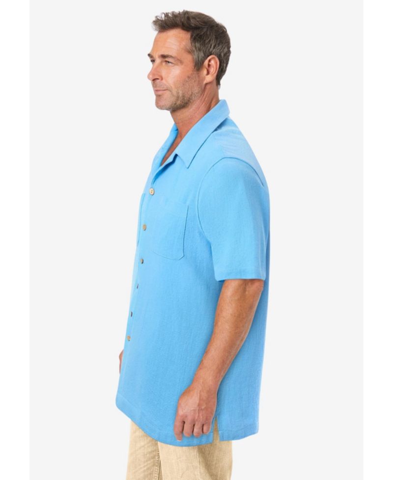 Men's Gauze Camp Shirt