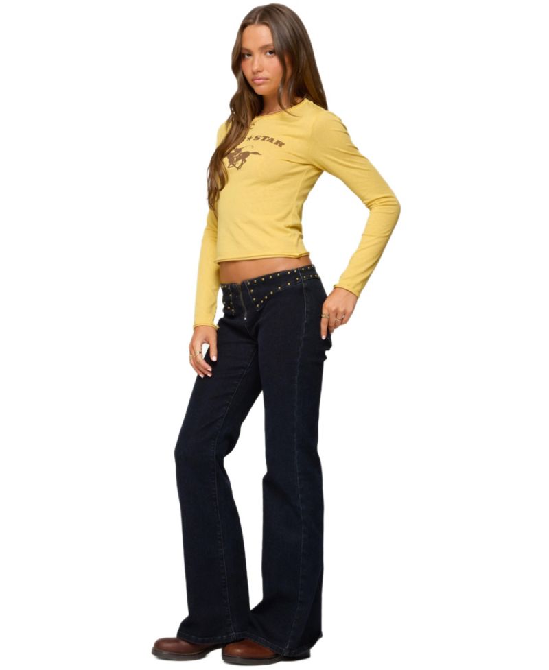 Women's Lone Star Long Sleeve T Shirt