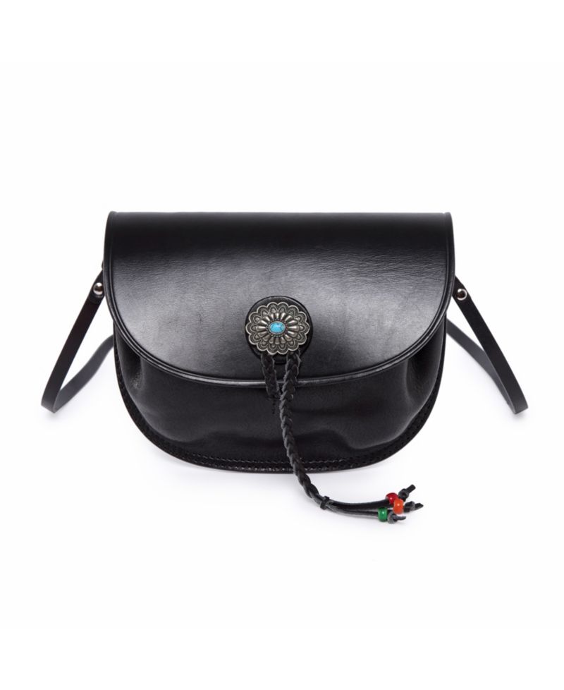 Women's Genuine Leather Garden Peony Crossbody