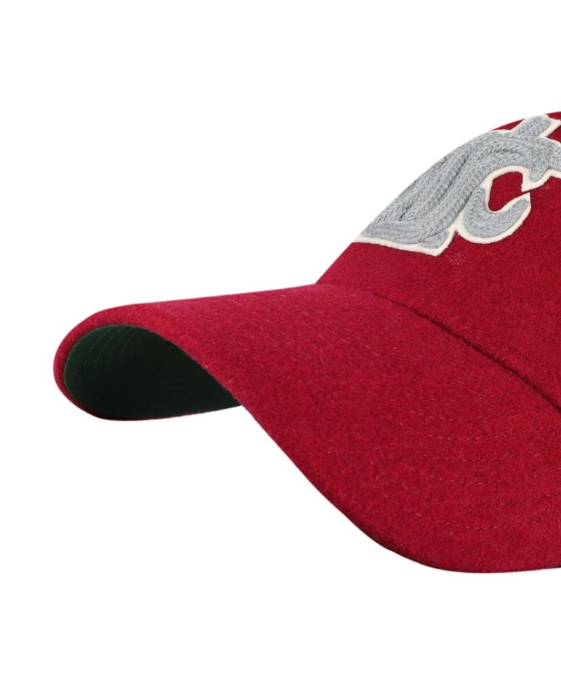 Men's and Women's '47 Crimson Washington State Cougars Collections Golden Age Offside DT Adjustable Hat