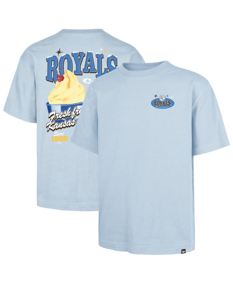 Men's Light Blue Kansas City Royals Ice Cream Parlor Foundation T-Shirt