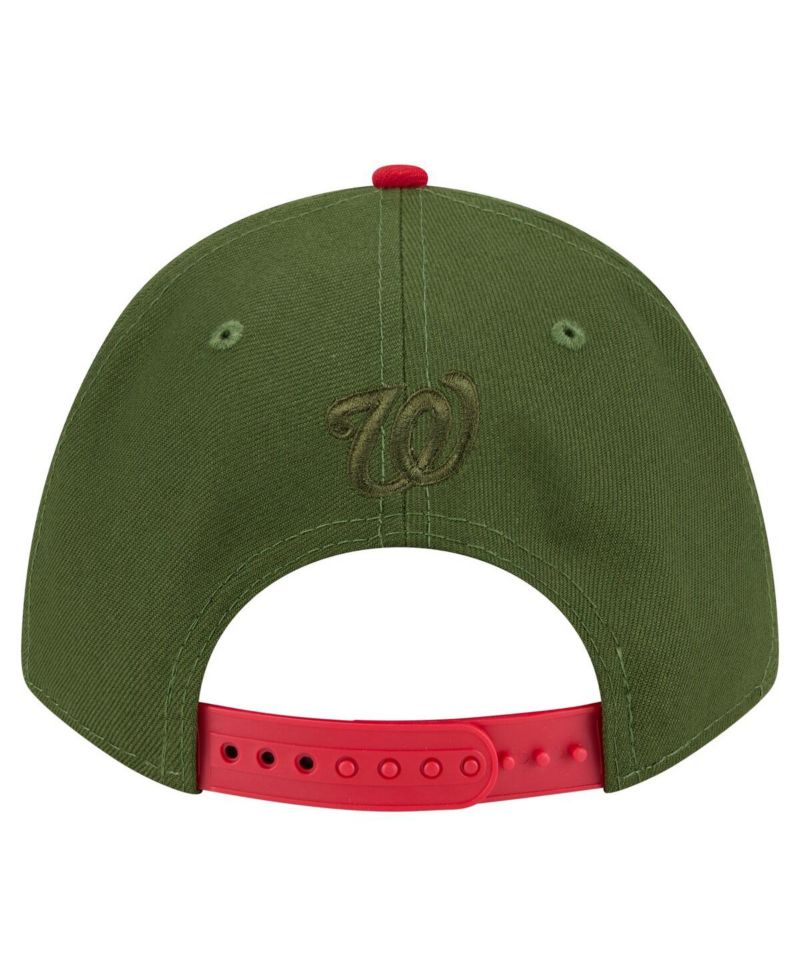 Men's Dark Green Washington Nationals City Feature 9FORTY A-Frame Adjustable Hat